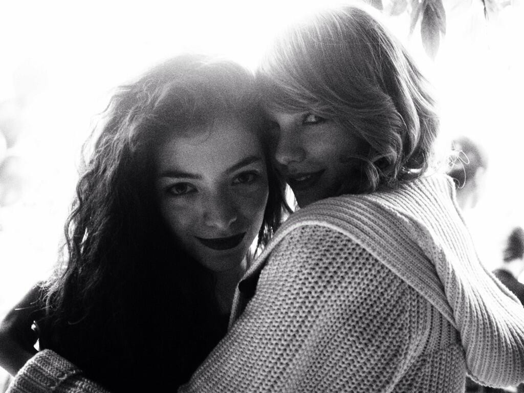 Taylor Swift, Lorde, Twit Pic Taylor Swift, Lorde, Twit Pic